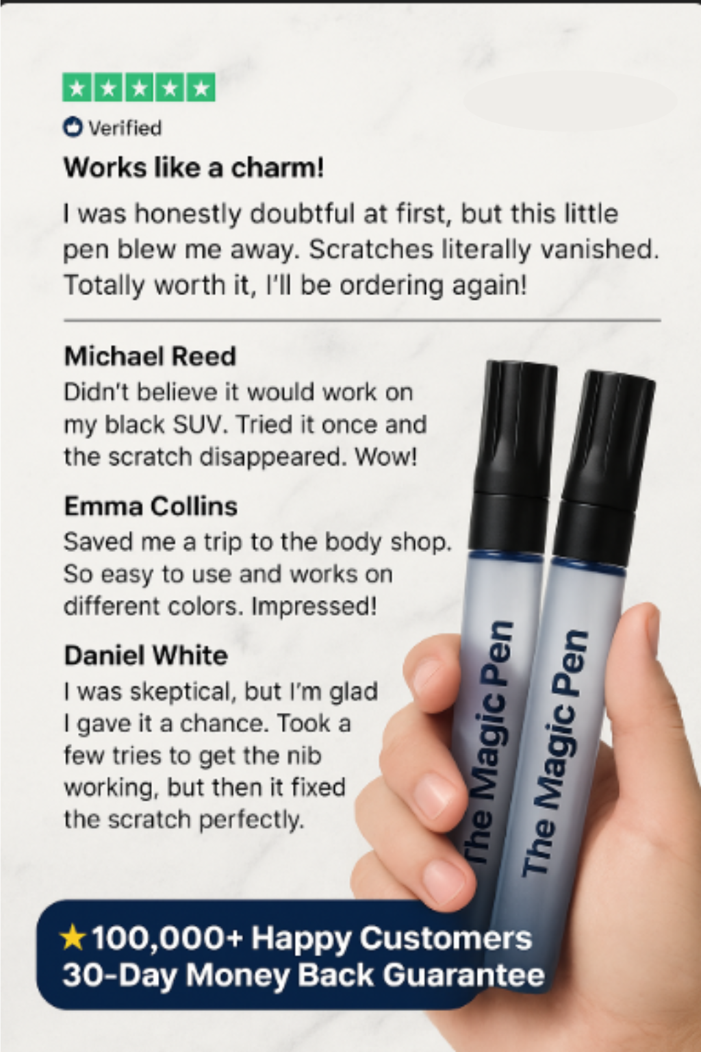 Car Scratch Remover Pen